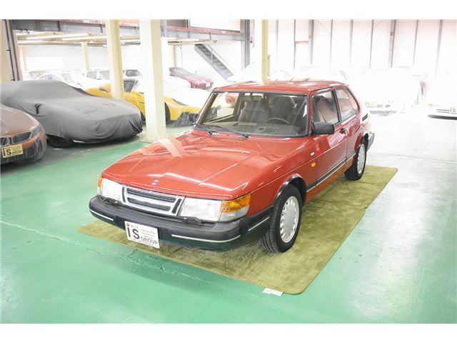 1992 Saab 900 Series 900I 16 3 service records Seibu Jihan warranty Dealer car 40,000 km mileage Red Sedan for sale, Japanese used car export | GULJI TRADERS
