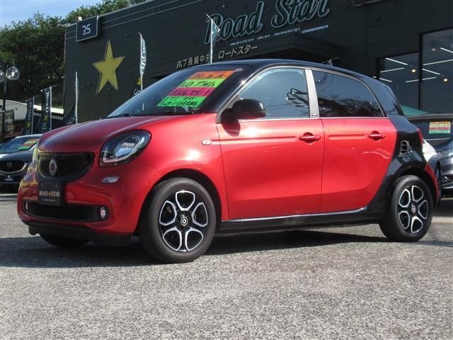 2016 Smart ForFour Prime Red Sedan for sale, Japanese used car export | GULJI TRADERS
