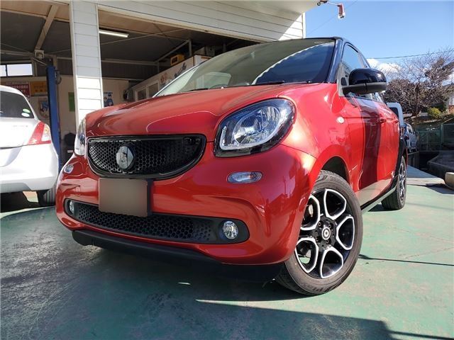 2017 Smart ForFour Prime Red Sedan for sale, Japanese used car export | GULJI TRADERS
