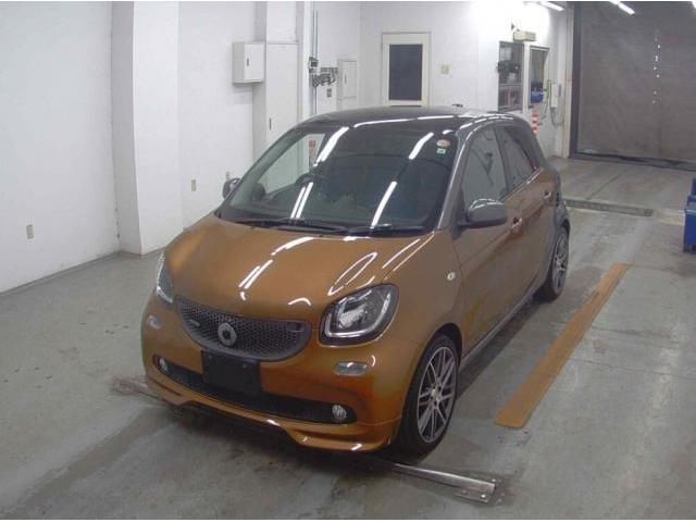2017 Smart ForFour BRABUS Exclusive Brown Sedan for sale, Japanese used car export | GULJI TRADERS