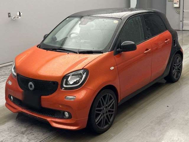 2018 Smart ForFour BRABUS Sports - photo 1 2018 Smart ForFour BRABUS Sports Orange Sedan for sale, Japanese used car export | GULJI TRADERS