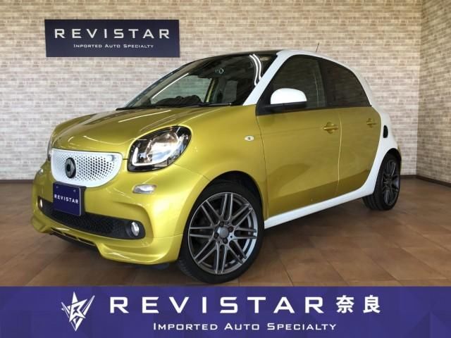 2018 Smart ForFour BRABUS Sport Black Leather Straw - photo 1 2018 Smart ForFour BRABUS Sport Black Leather Straw Yellow Sedan for sale, Japanese used car export | GULJI TRADERS