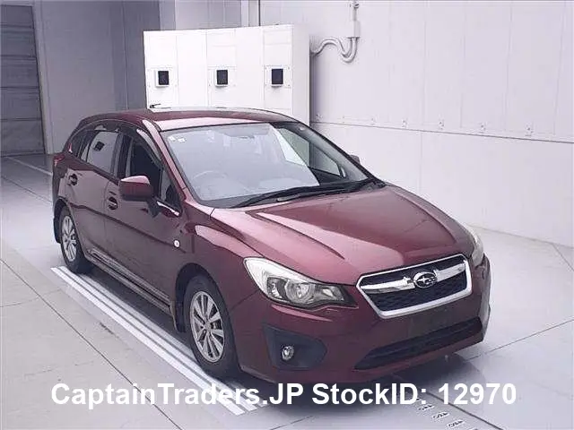 2012 Subaru Impreza - photo 1 2012 Subaru Impreza Red Sedan for sale, Japanese used car export | GULJI TRADERS