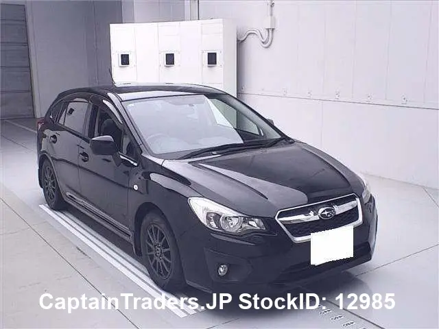 2012 Subaru Impreza - photo 1 2012 Subaru Impreza Black Sedan for sale, Japanese used car export | GULJI TRADERS