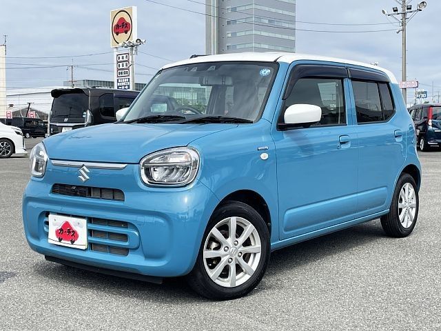 2022 Suzuki Alto HVX Blue Sedan for sale, Japanese used car export - photo 1 of 9 | GULJI TRADERS