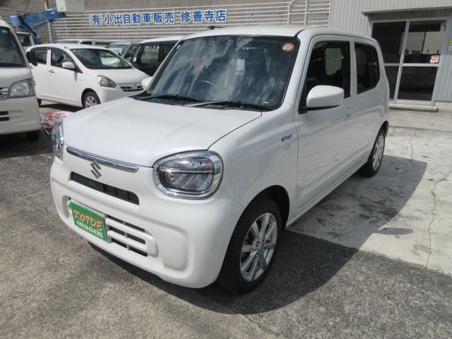 2022 Suzuki Alto 660 Hybrid X - photo 1 2022 Suzuki Alto 660 Hybrid X White Sedan for sale, Japanese used car export | GULJI TRADERS