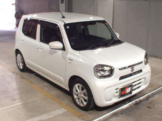 2022 Suzuki Alto Hybrid X - photo 1 2022 Suzuki Alto Hybrid X Pearl Sedan for sale, Japanese used car export | GULJI TRADERS
