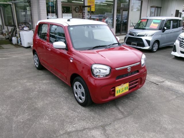 2022 Suzuki Alto Hybrid S - photo 1 2022 Suzuki Alto Hybrid S Red Sedan for sale, Japanese used car export | GULJI TRADERS