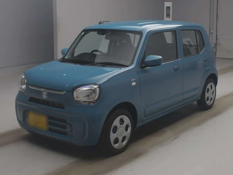 2025 Suzuki Alto Hybrid S Blue Sedan for sale, Japanese used car export - photo 1 of 2 | GULJI TRADERS