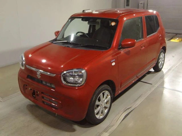 2025 Suzuki Alto Hybrid X Red Sedan for sale, Japanese used car export | GULJI TRADERS