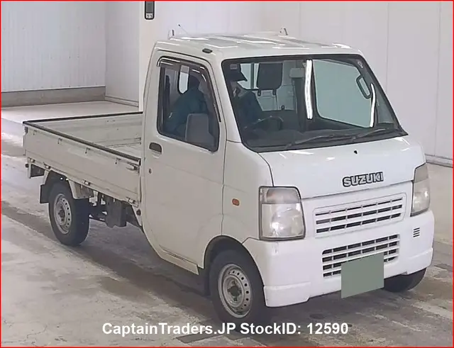 2009 Suzuki Carry Truck White Truck for sale, Japanese used car export | GULJI TRADERS