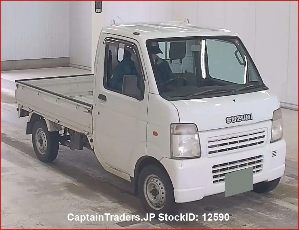 2009 Suzuki Carry Truck White Truck for sale, Japanese used car export | GULJI TRADERS