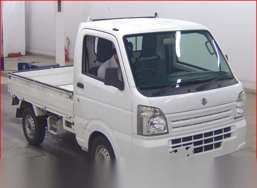2014 Suzuki Carry Truck White Truck for sale, Japanese used car export - photo 1 of 10 | GULJI TRADERS