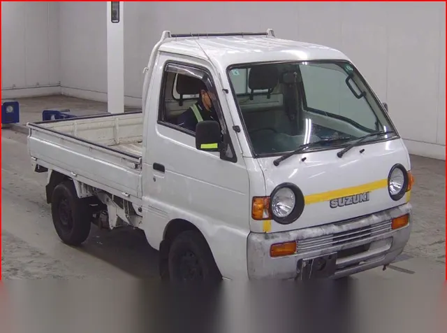 1996 Suzuki Carry Truck Ku - photo 1 1996 Suzuki Carry Truck Ku White Truck for sale, Japanese used car export | GULJI TRADERS