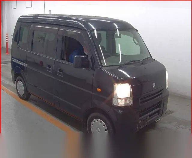 2014 Suzuki Every Join Turbo Black Van for sale, Japanese used car export | GULJI TRADERS