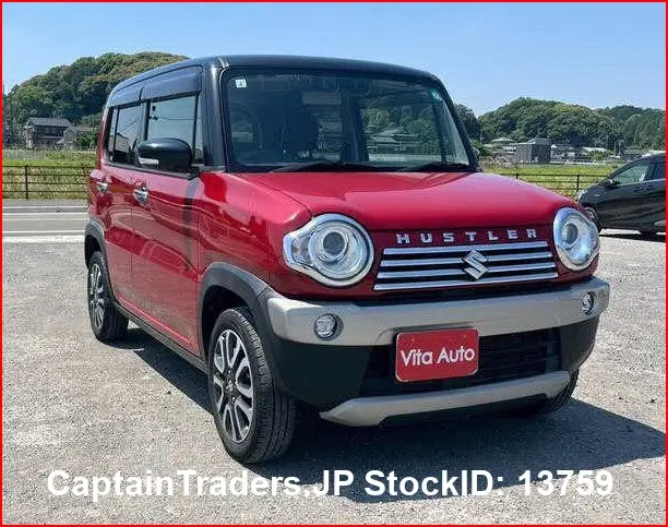 2019 Suzuki Hustler Red SUV for sale, Japanese used car export | GULJI TRADERS