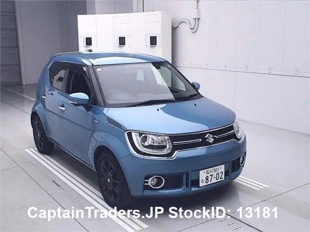 2016 Suzuki Ignis - photo 1 2016 Suzuki Ignis Blue SUV for sale, Japanese used car export | GULJI TRADERS