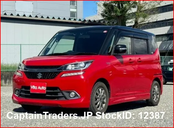 2017 Suzuki Solio - photo 1 2017 Suzuki Solio Red Van for sale, Japanese used car export | GULJI TRADERS