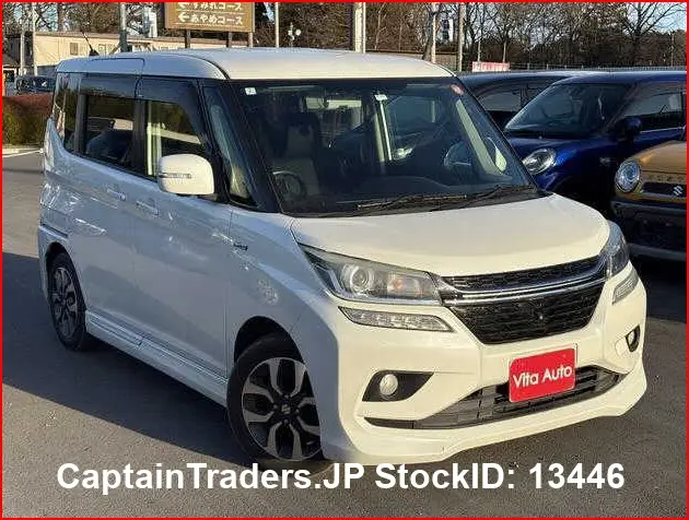 2018 Suzuki Solio Bandit - photo 1 2018 Suzuki Solio Bandit Pearl white Van for sale, Japanese used car export | GULJI TRADERS