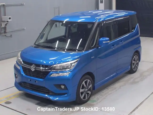 2019 Suzuki Solio Bandit - photo 1 2019 Suzuki Solio Bandit Blue Van for sale, Japanese used car export | GULJI TRADERS