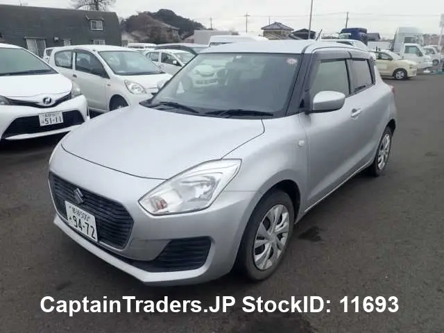 2017 Suzuki Swift Silver Sedan for sale, Japanese used car export | GULJI TRADERS