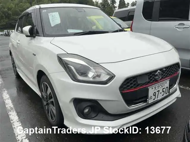 2019 Suzuki Swift White Sedan for sale, Japanese used car export | GULJI TRADERS