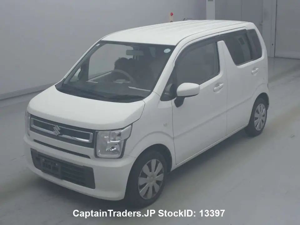 2019 Suzuki Wagon R White Van for sale, Japanese used car export - photo 1 of 8 | GULJI TRADERS