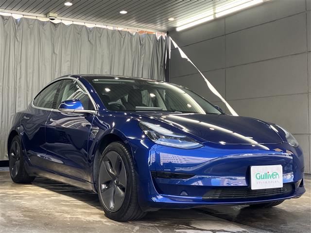 2019 Tesla Model 3 Model 3 Standard Range Plus Blue Sedan for sale, Japanese used car export | GULJI TRADERS