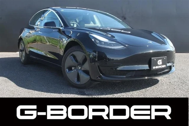 2019 Tesla Model 3 Standard Range Plus Black Sedan for sale, Japanese used car export | GULJI TRADERS