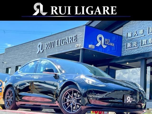 2019 Tesla Model 3 Long range Black Sedan for sale, Japanese used car export | GULJI TRADERS