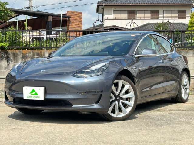 2020 Tesla Model 3 Long range Gray Sedan for sale, Japanese used car export | GULJI TRADERS