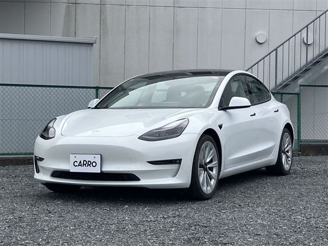 2021 Tesla Model 3 LONG RANGE Pearl Sedan for sale, Japanese used car export | GULJI TRADERS