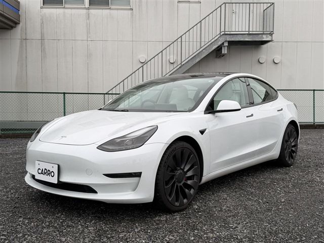 2021 Tesla Model 3 PERFORMANCE Pearl Sedan for sale, Japanese used car export | GULJI TRADERS