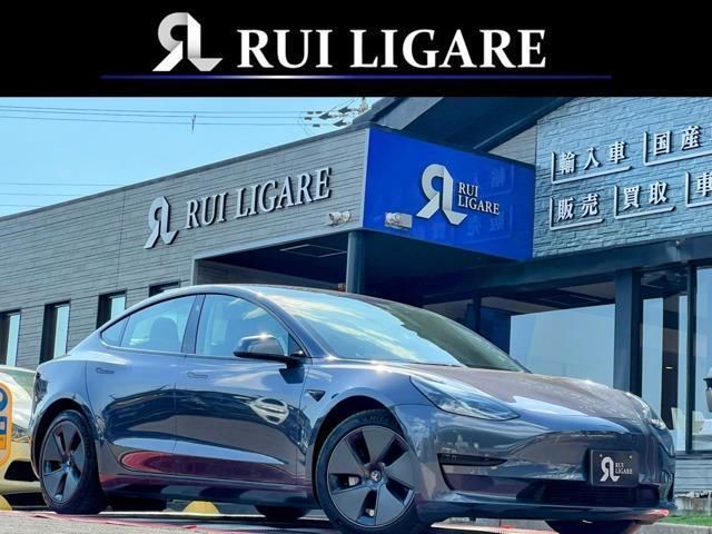 2021 Tesla Model 3 Standard Range Plus Gray Sedan for sale, Japanese used car export - photo 1 of 9 | GULJI TRADERS