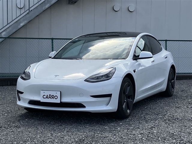2022 Tesla Model 3 RWD - photo 1 2022 Tesla Model 3 RWD White Sedan for sale, Japanese used car export | GULJI TRADERS