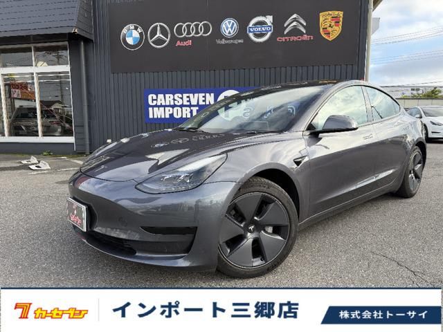 2022 Tesla Model 3 RWD - photo 1 2022 Tesla Model 3 RWD Gray Sedan for sale, Japanese used car export | GULJI TRADERS