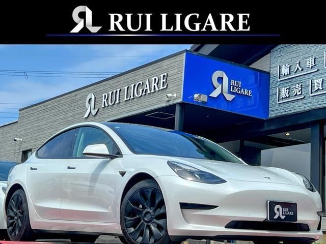2022 Tesla Model 3 RWD Pearl Sedan for sale, Japanese used car export - photo 1 of 9 | GULJI TRADERS
