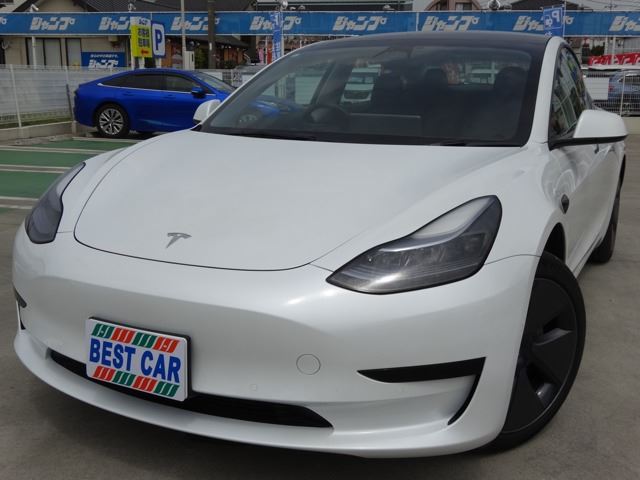2023 Tesla Model 3 Base grade - photo 1 2023 Tesla Model 3 Base grade White Sedan for sale, Japanese used car export | GULJI TRADERS