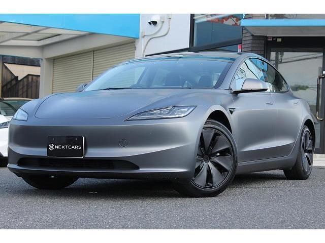 2023 Tesla Model 3 RWD Gray Sedan for sale, Japanese used car export - photo 1 of 9 | GULJI TRADERS