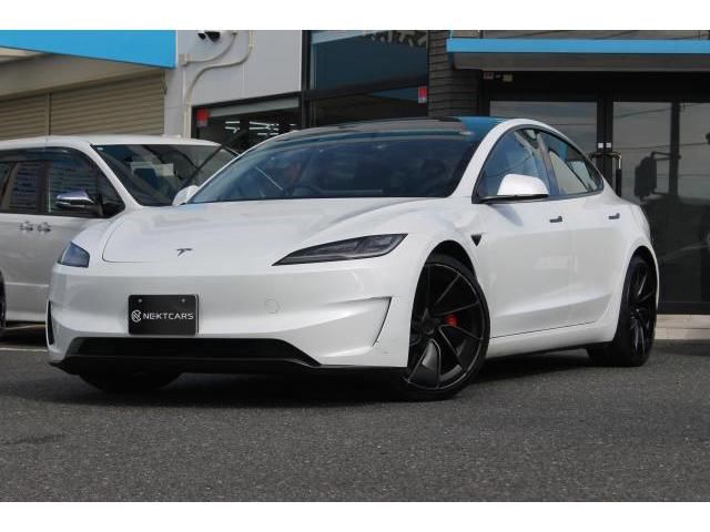 2024 Tesla Model 3 performance - photo 1 2024 Tesla Model 3 performance Pearl Sedan for sale, Japanese used car export - photo 1 of 9 | GULJI TRADERS