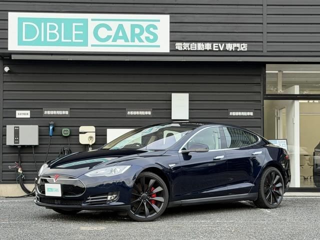 2014 Tesla Model S P85+ Sedan for sale, Japanese used car export - photo 1 of 9 | GULJI TRADERS