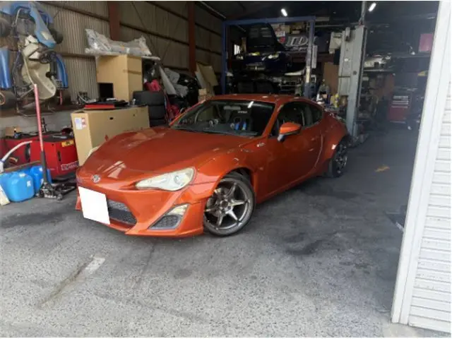 2012 Toyota 86 G-Blitz Turbo Rocket Bunny Wide Orange Coupe for sale, Japanese used car export - photo 1 of 10 | GULJI TRADERS
