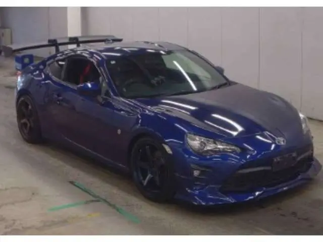 2018 Toyota 86 GT Limited / TRDF Aero Blue Coupe for sale, Japanese used car export - photo 1 of 6 | GULJI TRADERS
