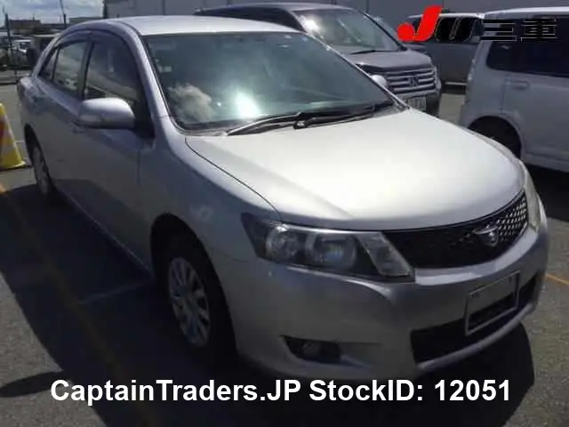 2009 Toyota Allion Silver Sedan for sale, Japanese used car export | GULJI TRADERS