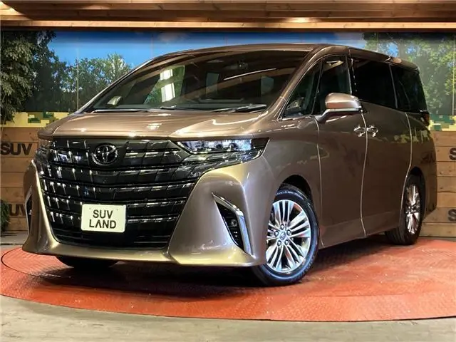 2025 Toyota Alphard Z Gold Van for sale, Japanese used car export - photo 1 of 30 | GULJI TRADERS