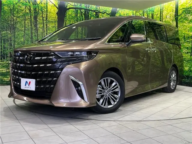 2025 Toyota Alphard Z Gold Van for sale, Japanese used car export - photo 1 of 30 | GULJI TRADERS