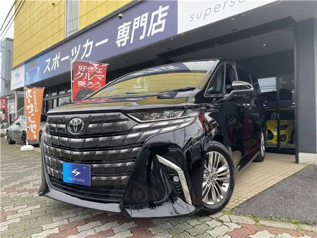2025 Toyota Alphard Z Black Van for sale, Japanese used car export - photo 1 of 49 | GULJI TRADERS