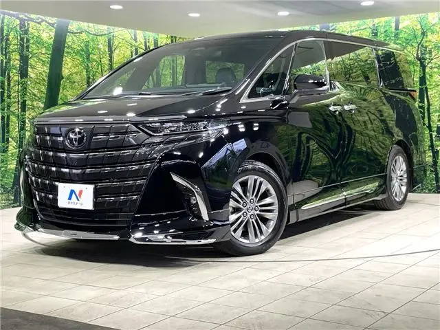 2025 Toyota Alphard Z Black Van for sale, Japanese used car export - photo 1 of 30 | GULJI TRADERS