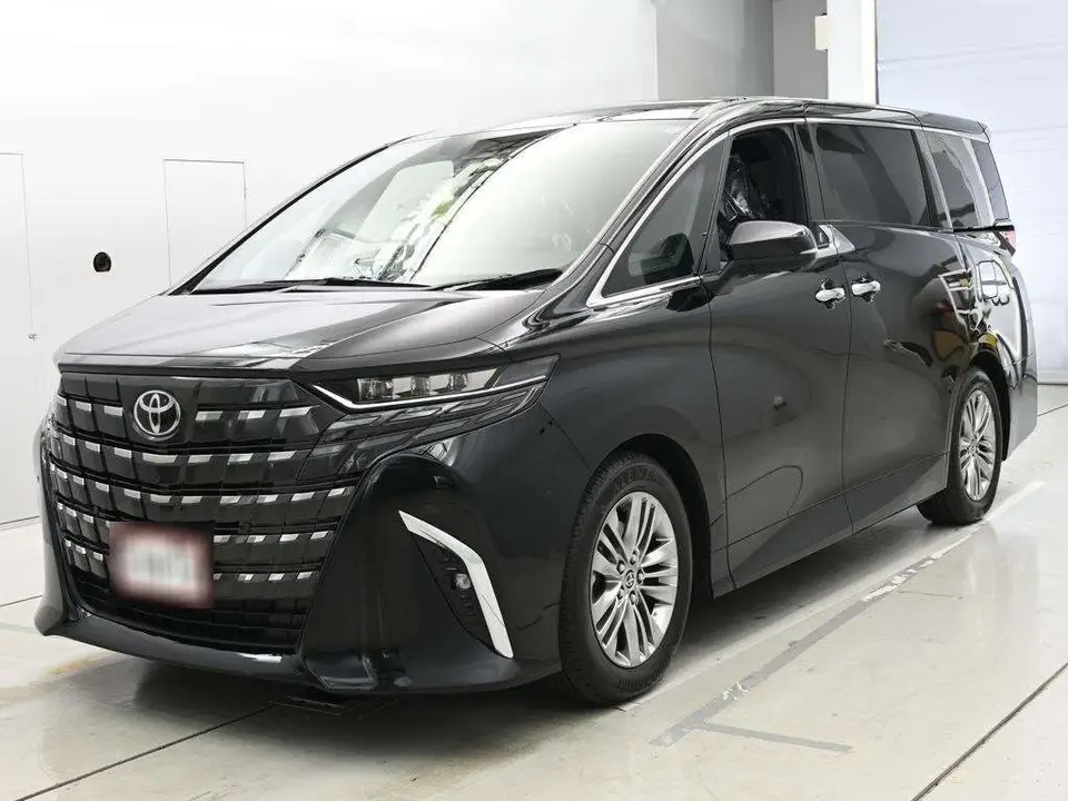 2025 Toyota Alphard Z Black Van for sale, Japanese used car export - photo 1 of 12 | GULJI TRADERS