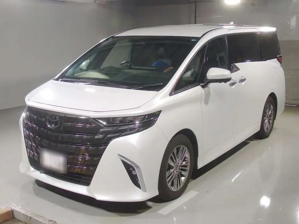 2025 Toyota Alphard Z Pearl Van for sale, Japanese used car export - photo 1 of 2 | GULJI TRADERS